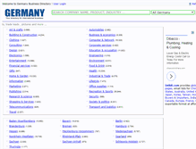 Tablet Screenshot of german-business-directory.com